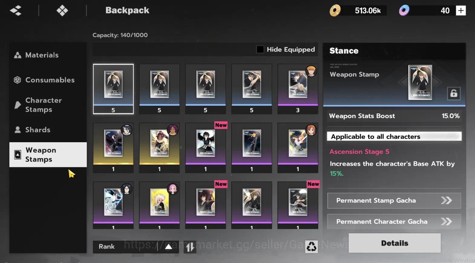 BLEACH: Soul Resonance Accounts Sv SEA Nuverse|Lv 22 Good Progress|2 SSR(Yoruichi  image 2