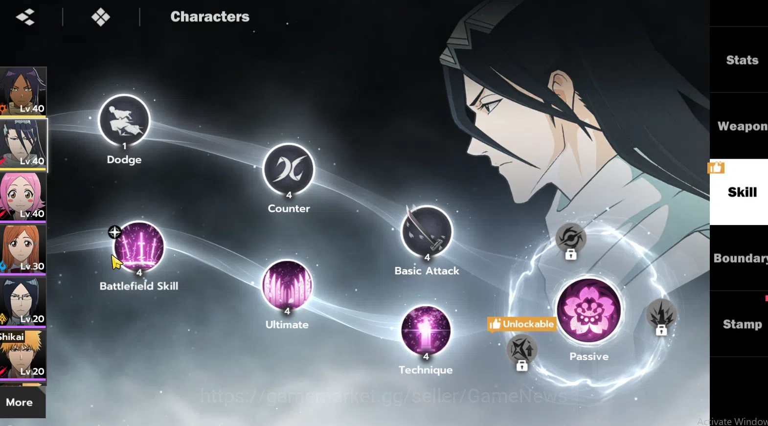 BLEACH: Soul Resonance Accounts Sv SEA Nuverse|Lv 22 Good Progress|2 SSR(Yoruichi  image 7