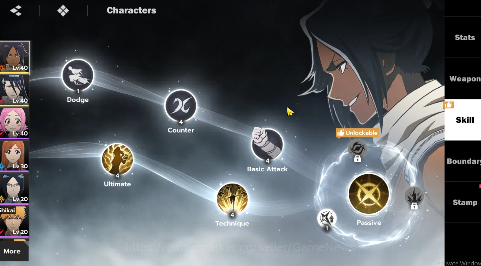 BLEACH: Soul Resonance Accounts Sv SEA Nuverse|Lv 22 Good Progress|2 SSR(Yoruichi  image 8