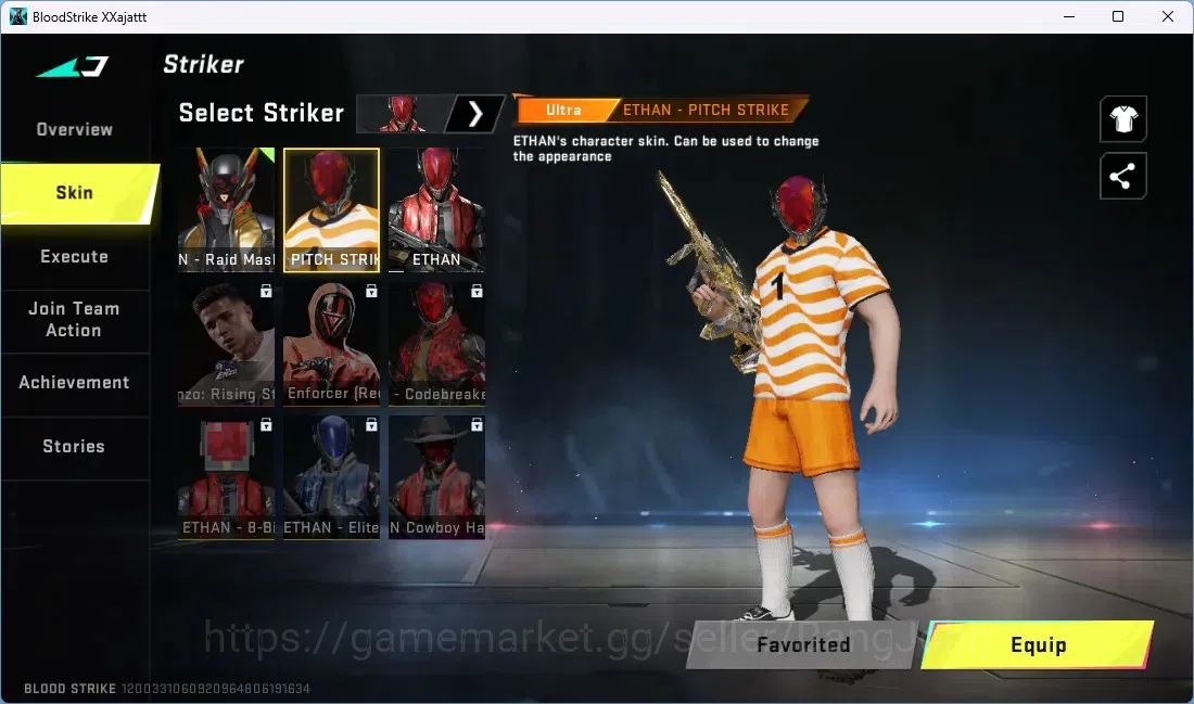 Blood Strike Accounts ASIA | ETERNAL AUG - Empyrean | 2 Collab TR GUNS | image 13