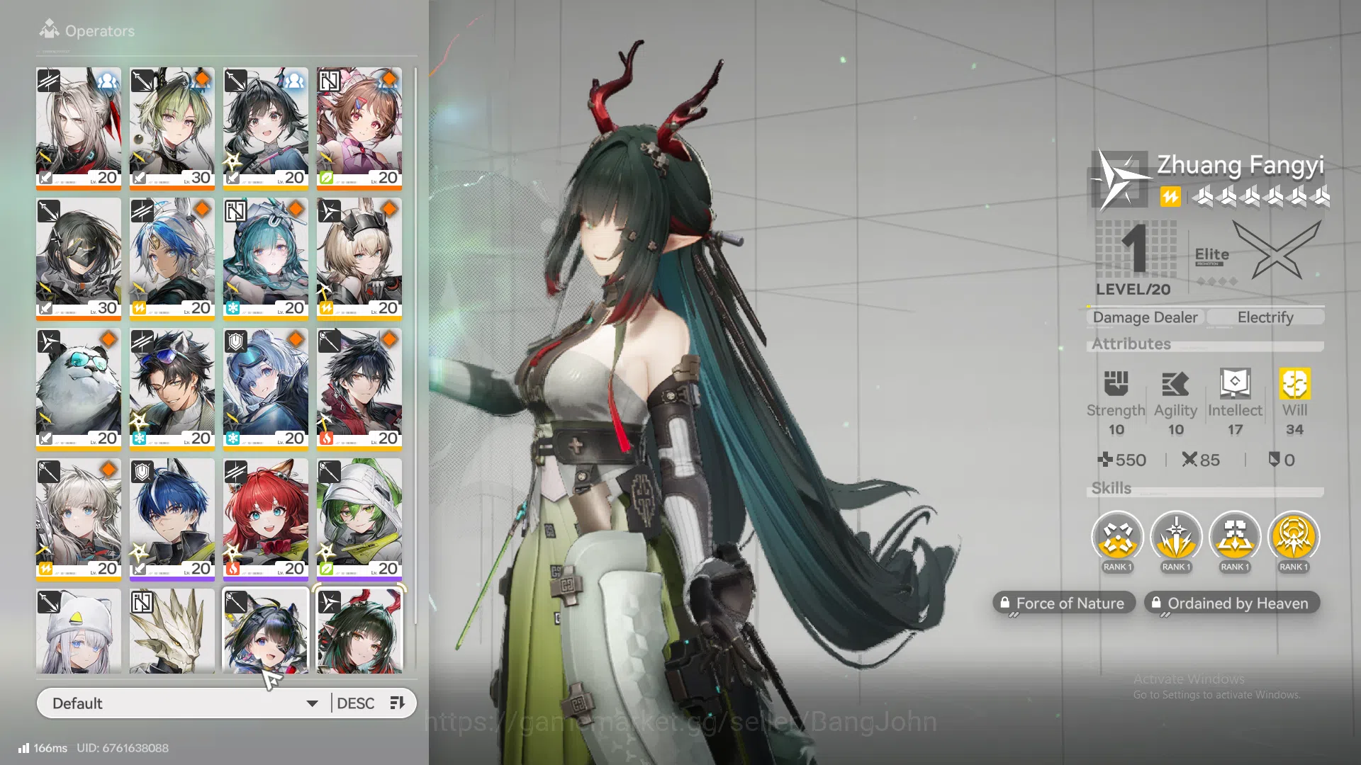 Arknights: Endfield Accounts NA EU|Midgame|2Limit+2Sign|Fangyi,Tangtang,Lifeng, image 2