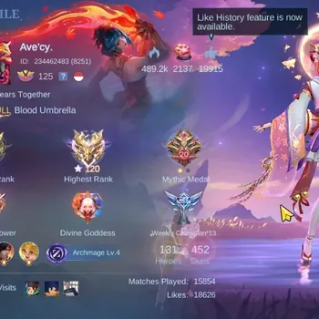 Mobile Legends: Bang Bang Accounts Others Hero 131|452 Skin|Immo 120|Lunox Legend|[Change,Floryn]Sanrio,Guin KOF,Angela