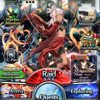 Grand Summoners End-Game Global|Rank 76|434 cc|20 Ascend+9 TW|(Saitama,S Mi image 1