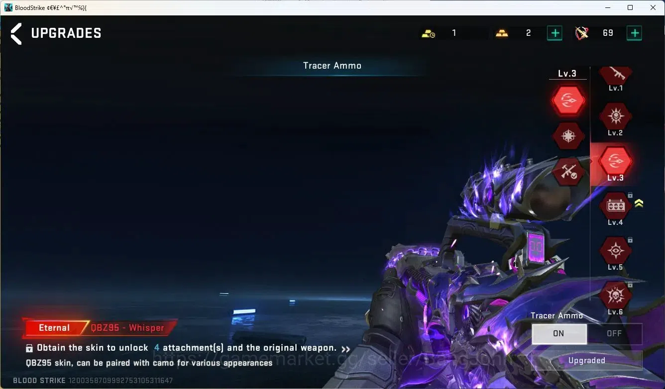 Blood Strike Accounts ASIA | EVO Spear-Freeze, SCAR-Stellar, UMP45-Forsa image 8