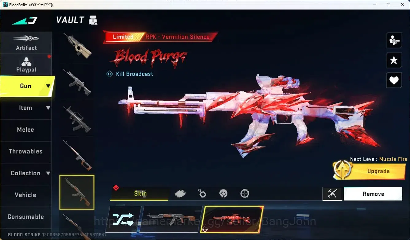 Blood Strike Accounts ASIA | EVO Spear-Freeze, SCAR-Stellar, UMP45-Forsa image 9