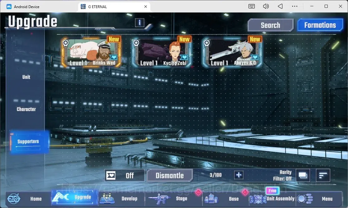 SD Gundam G Generation ETERNAL Accounts Global Rank 1 | FreshStory | 100+K Diamond, Selector Banner On, 9Gundam SSR+ 1Supp 10