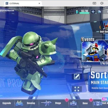SD Gundam G Generation ETERNAL Accounts Global Rank 1 | FreshStory | 100+K Diamond, Selector Banner On, 9Gundam SSR+ 1Supp
