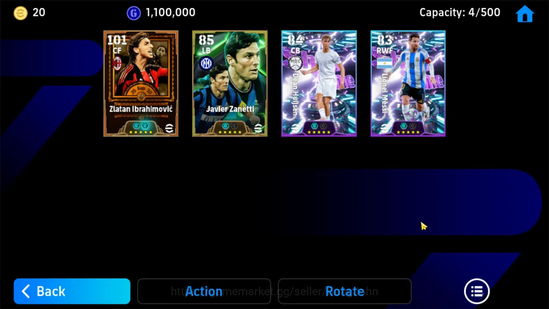 eFootball Accounts ANDROID | PW 2678 | Ibrahimovic BigTime,Dean Huijs image 1