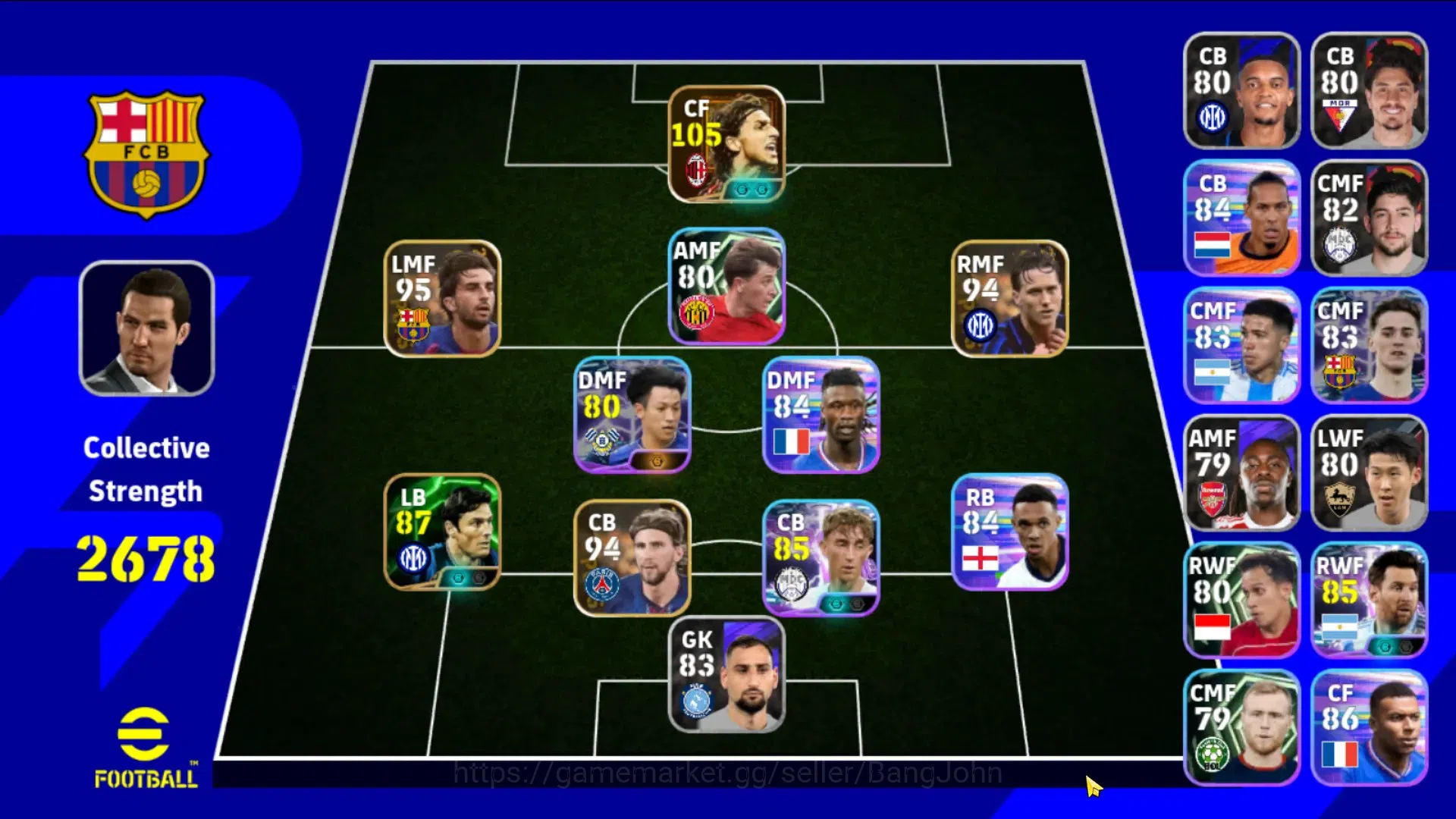 eFootball Accounts ANDROID | PW 2678 | Ibrahimovic BigTime,Dean Huijs image 4