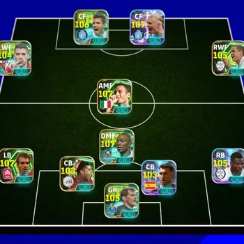 eFootball Accounts High-End #E FLASH SALE Ovr 3250+ ||Halland X Sergio Aguero X Owen X Totti X Mekelele X De Rossi X Philip