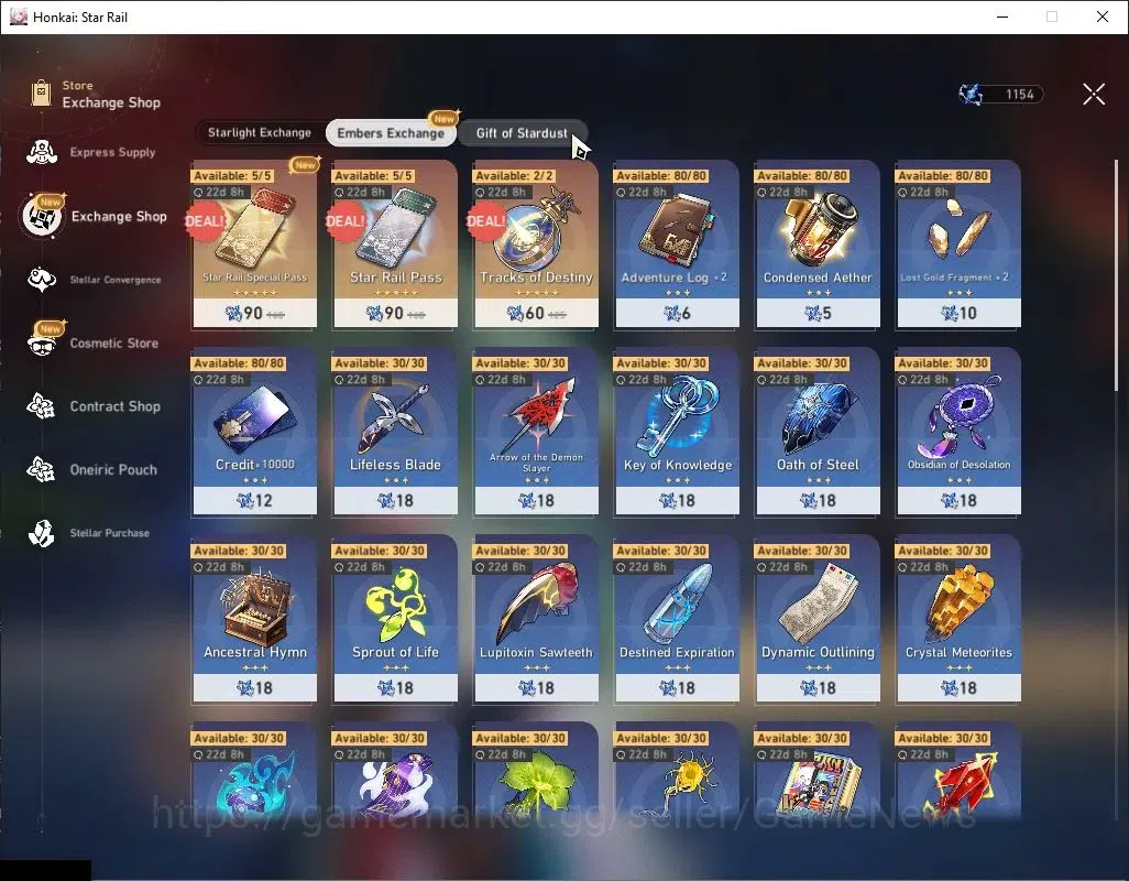 Honkai Star Rail Accounts Others Asia|TL 57|5 Limited|1 Prem Team|YaoGuang+Sign,Evanescia,M Blade,Huohuo,Acheron Etc|Female 14