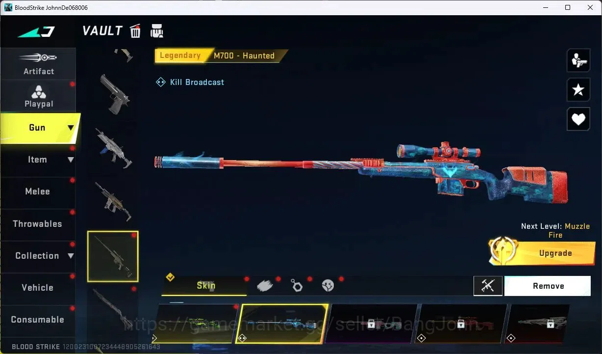 Blood Strike Accounts ASIA | MCX EVA-00 | 4 BLEACH Chests | 5 Legendary  image 4