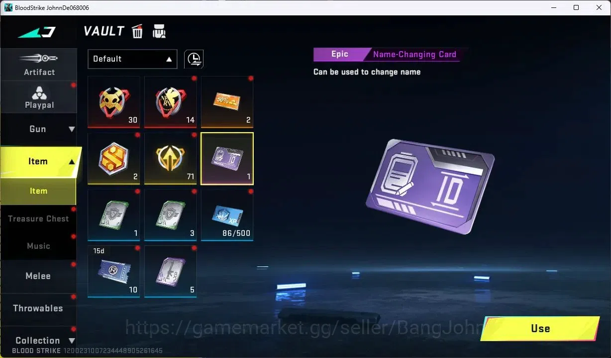 Blood Strike Accounts ASIA | MCX EVA-00 | 4 BLEACH Chests | 5 Legendary  image 7