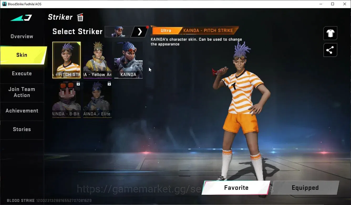 Blood Strike Accounts Collab Skin ASIA|ETERNAL DEagle+MELEE TalonKnife,AXE|Collab Enzo-Kraken,TR Takemichi,MCX,FN2K+Many 10