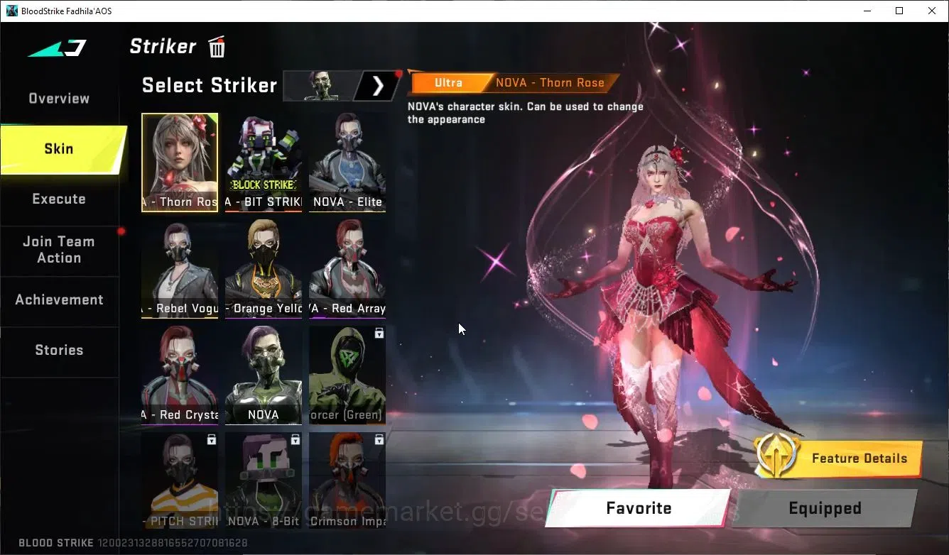 Blood Strike Accounts Collab Skin ASIA|ETERNAL DEagle+MELEE TalonKnife,AXE|Collab Enzo-Kraken,TR Takemichi,MCX,FN2K+Many 5