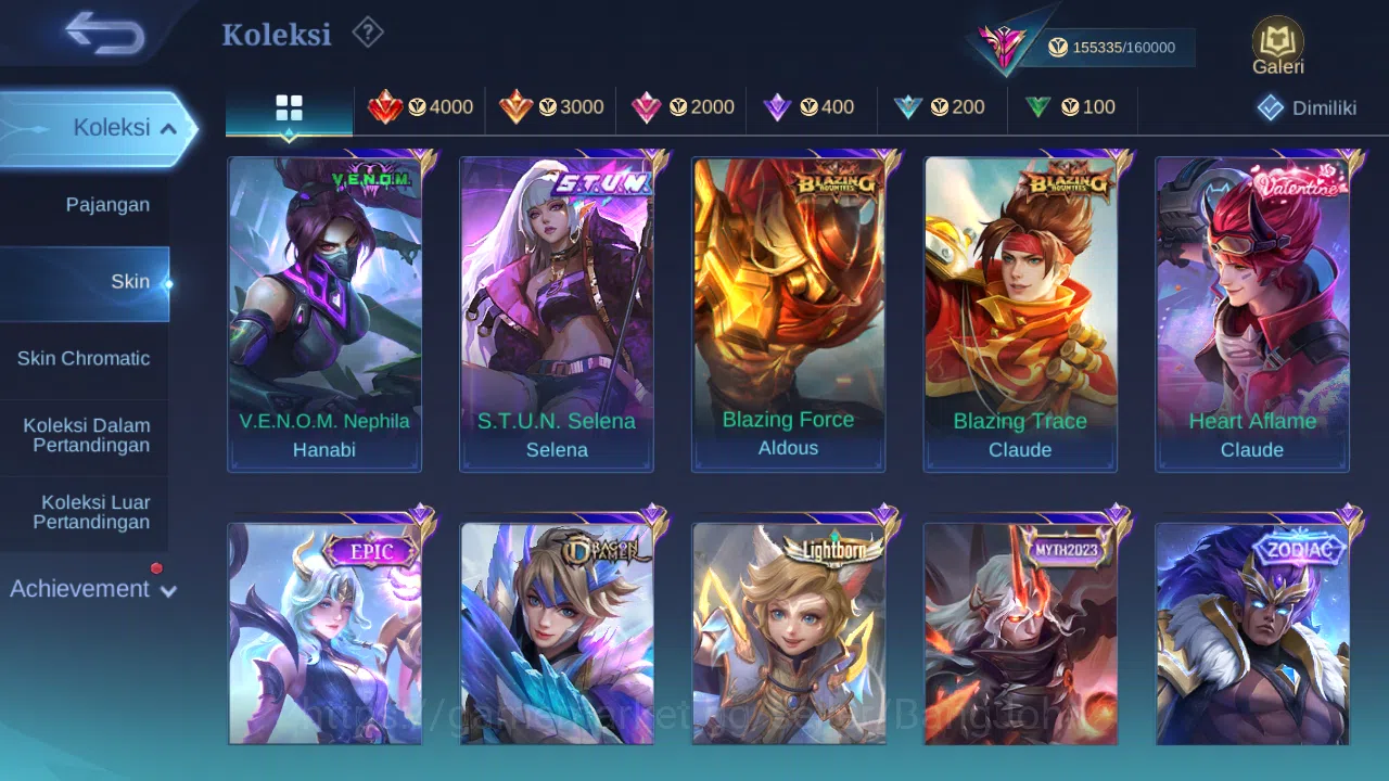 Mobile Legends: Bang Bang Accounts Hero 132 Skin 439 | Legend Franco, Freya | Aspiran image 10