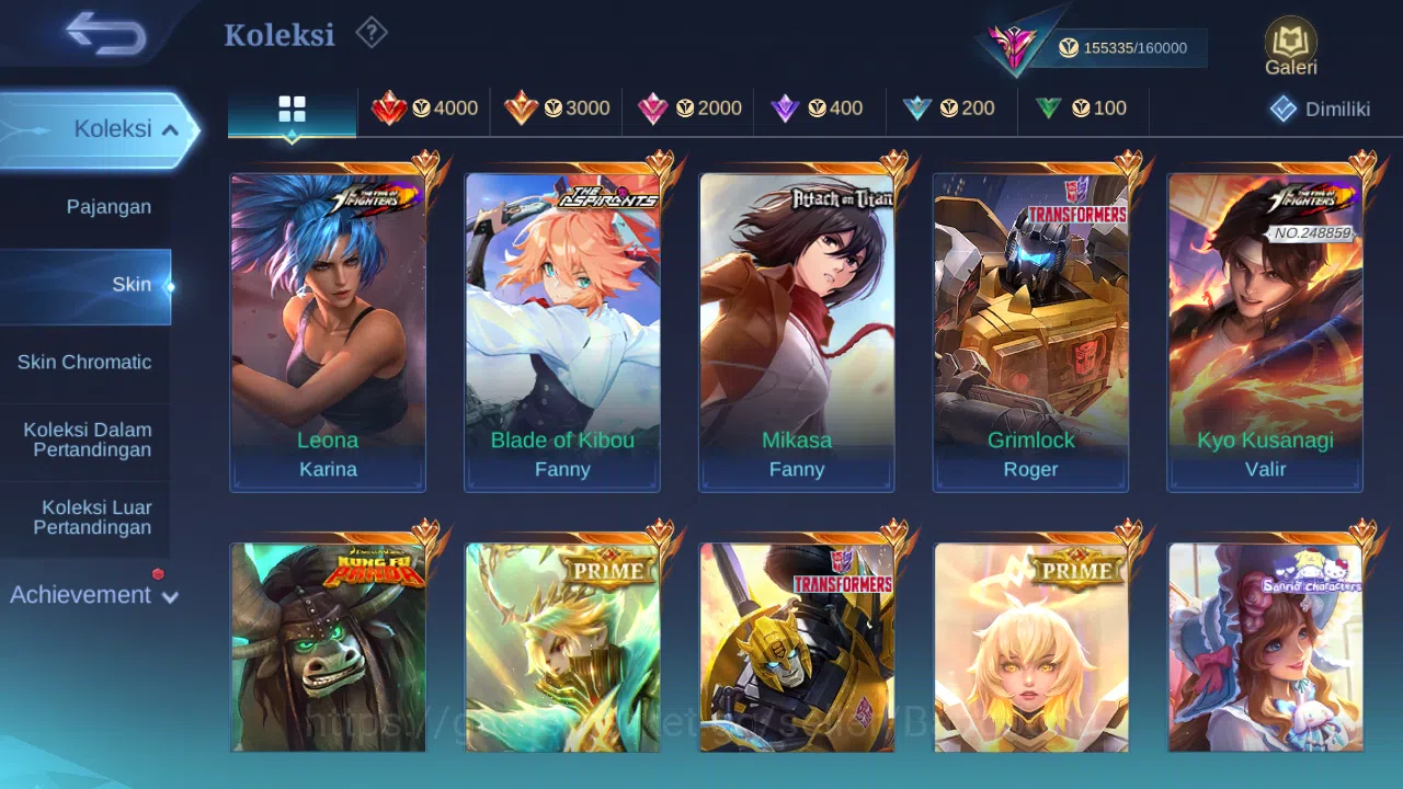 Mobile Legends: Bang Bang Accounts Hero 132 Skin 439 | Legend Franco, Freya | Aspiran image 3