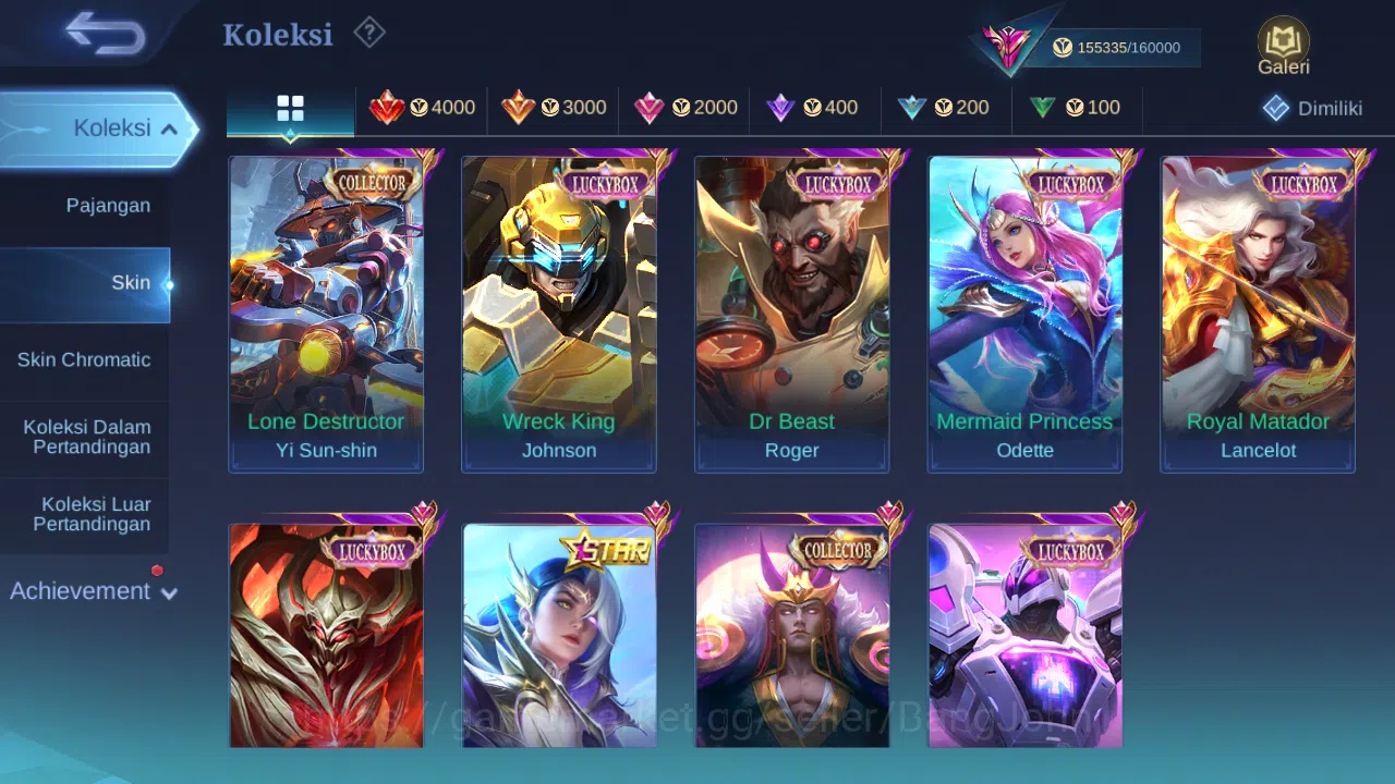 Mobile Legends: Bang Bang Accounts Hero 132 Skin 439 | Legend Franco, Freya | Aspiran image 6