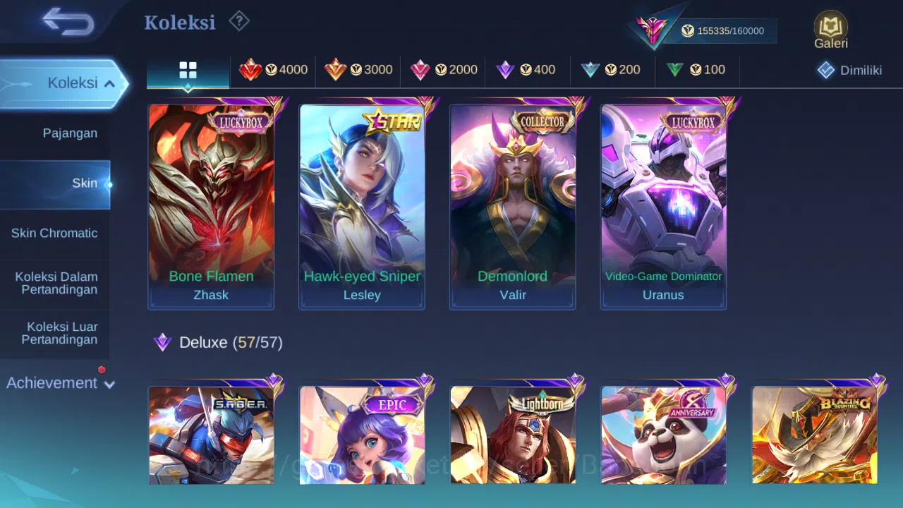 Mobile Legends: Bang Bang Accounts Hero 132 Skin 439 | Legend Franco, Freya | Aspiran image 7