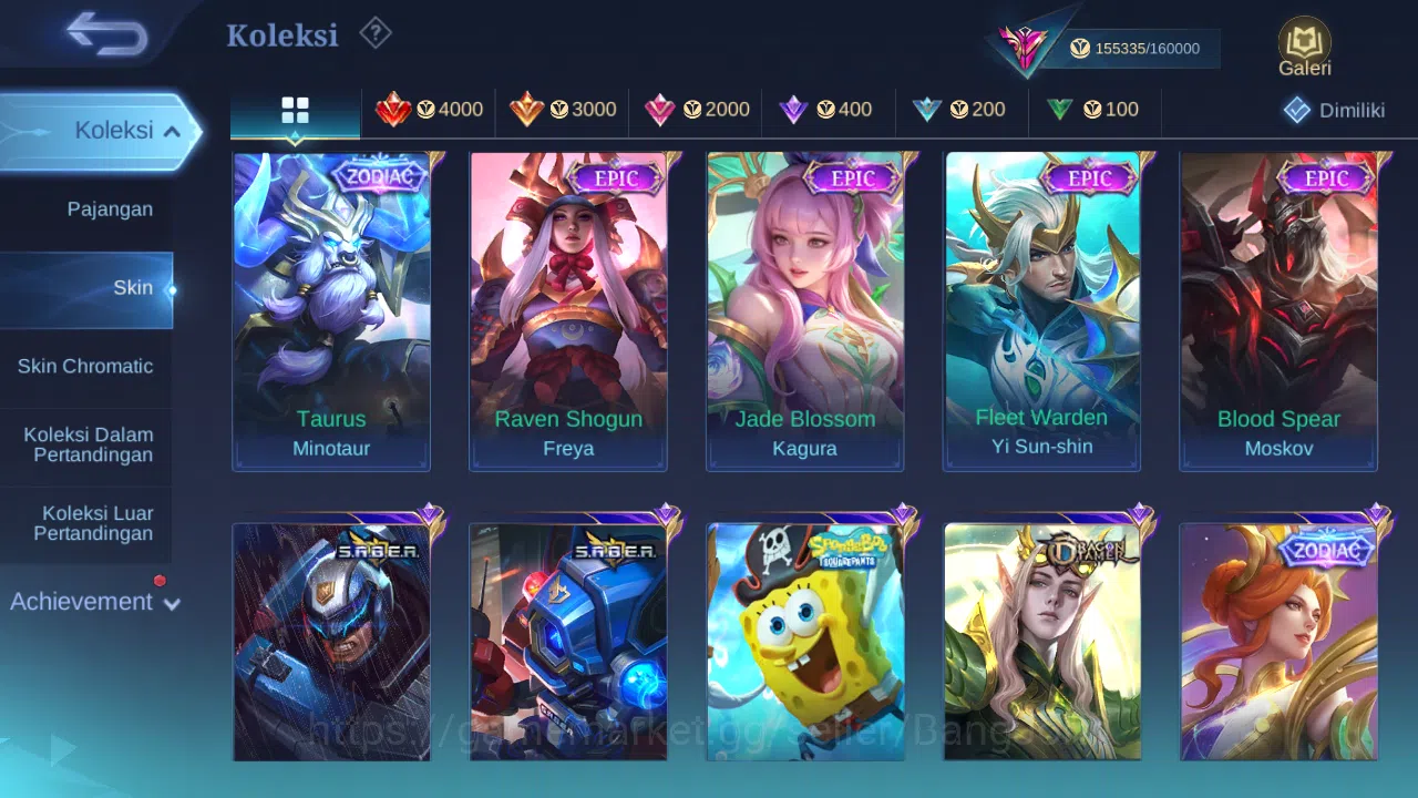 Mobile Legends: Bang Bang Accounts Hero 132 Skin 439 | Legend Franco, Freya | Aspiran image 8