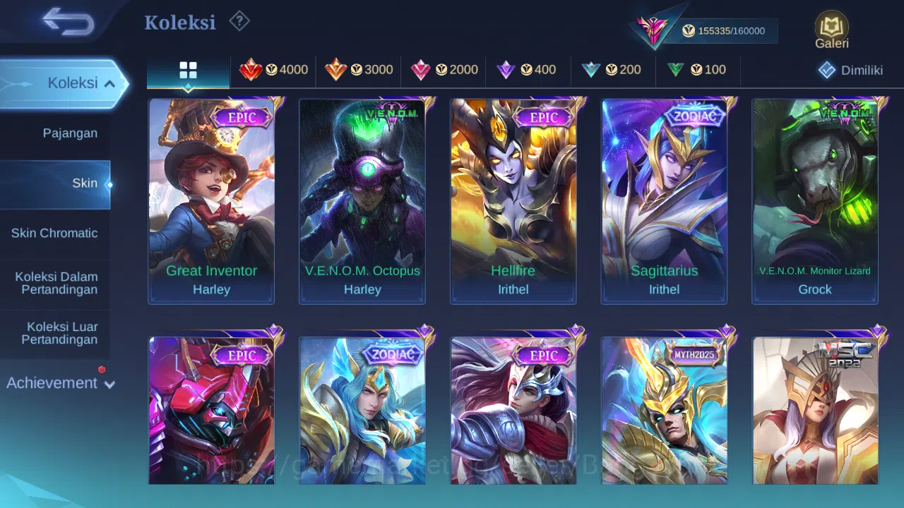 Mobile Legends: Bang Bang Accounts Hero 132 Skin 439 | Legend Franco, Freya | Aspiran image 9