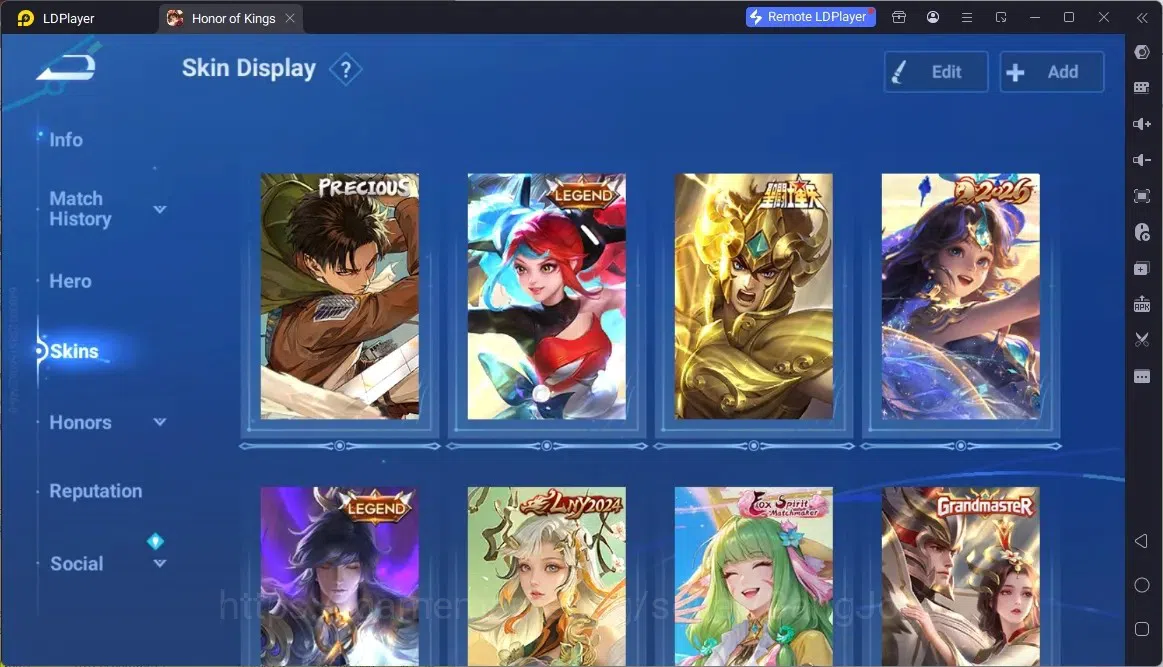Honor of Kings Accounts Global | 112H 152S|Precious AOT Allain, Legend Ang image 3