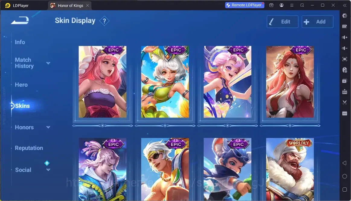 Honor of Kings Accounts Global | 112H 152S|Precious AOT Allain, Legend Ang image 5