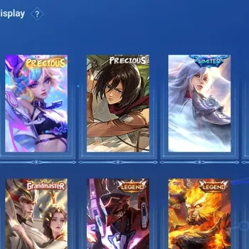 Honor of Kings Accounts Rare Skin Global |113H 120S| Precious Butterfly | Precious Collab AOT Mikasa (Jing) | Limited Li Bai