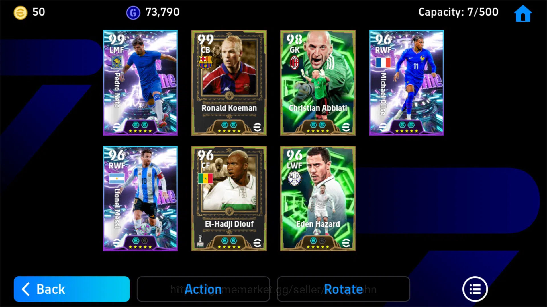 eFootball Accounts Android Power 3108 | Christian Abbiati Epic DB | P image 3