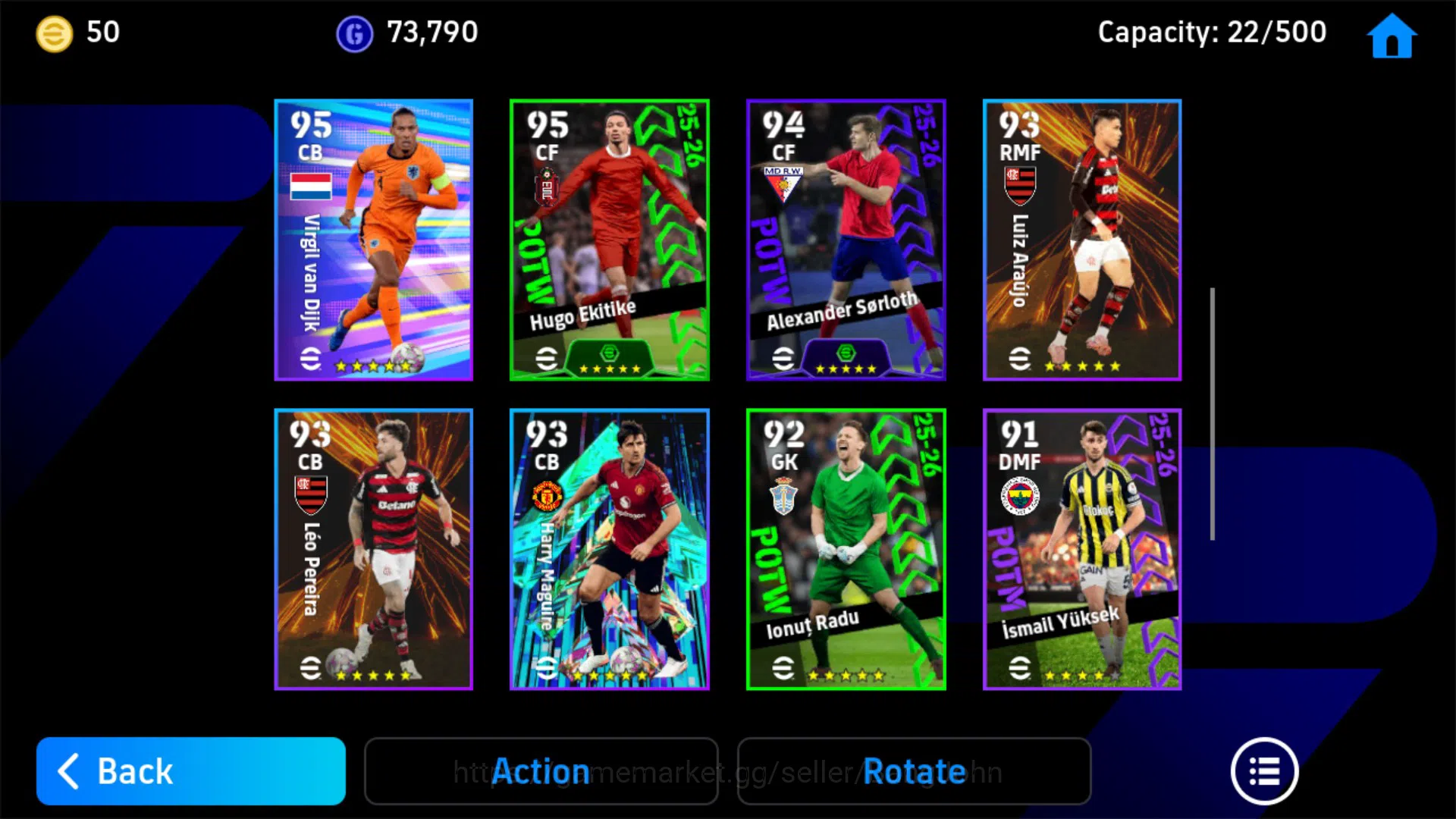 eFootball Accounts Android Power 3108 | Christian Abbiati Epic DB | P image 5