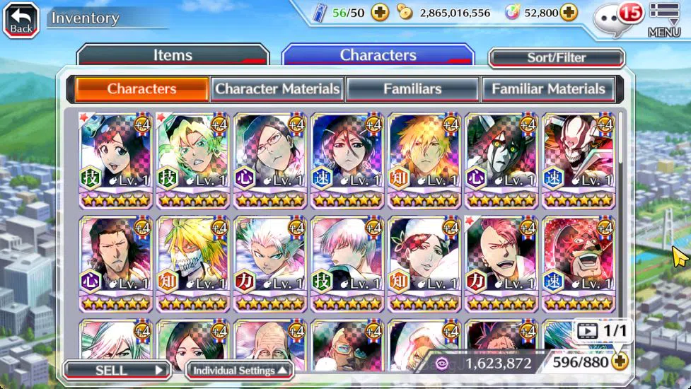 Bleach: Brave Souls Accounts [Global] 52K Orbs|Gisele,Candice TYBW26,Rukia,Ichi image 12