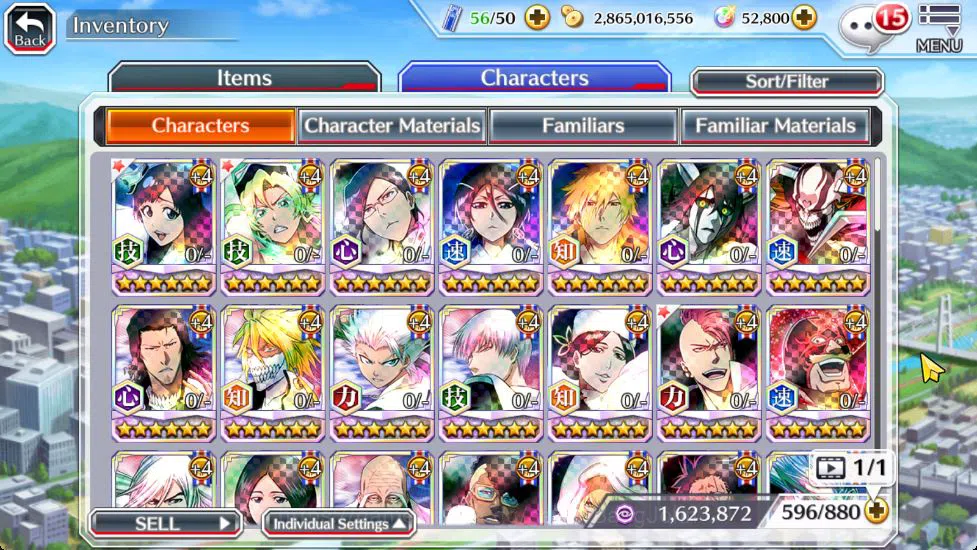 Bleach: Brave Souls Accounts [Global] 52K Orbs|Gisele,Candice TYBW26,Rukia,Ichi image 13
