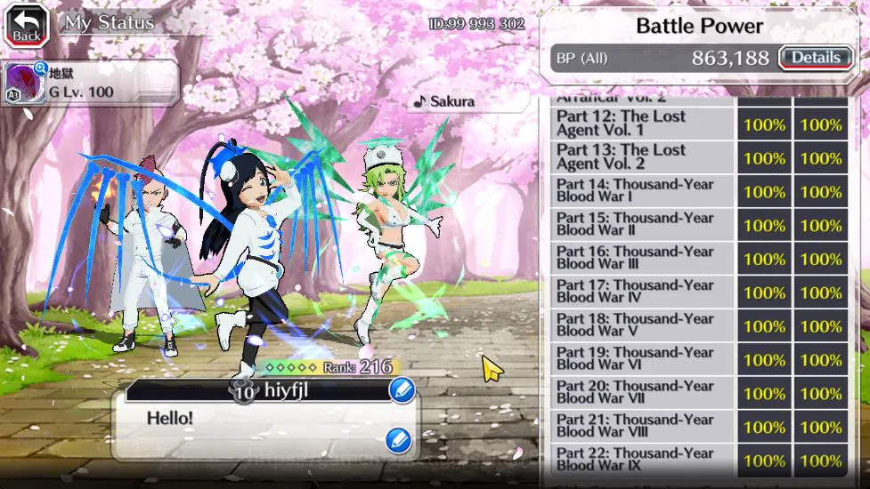 Bleach: Brave Souls Accounts [Global] 52K Orbs|Gisele,Candice TYBW26,Rukia,Ichi image 20