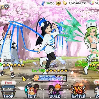 Bleach: Brave Souls Others [Global] 52K Orbs|Gisele,Candice TYBW26,Rukia,Ichi image 1