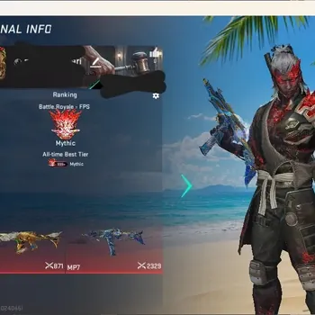 Blood Strike Accounts Collab Skin ASIA|1 Eternal:MP7-Tidesong|2 Limited|6 Ultra Guns|Collab Striker :AOT/Lucha|5 Ultra