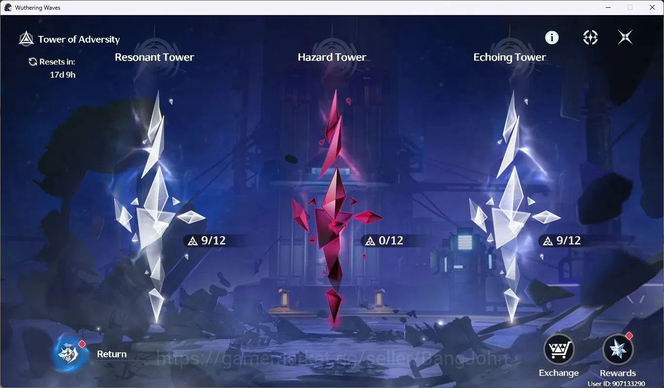 Wuthering Waves Accounts SEA|UL 50|Rank 6|5 Char Limited [Shorekeeper RC1,L image 12