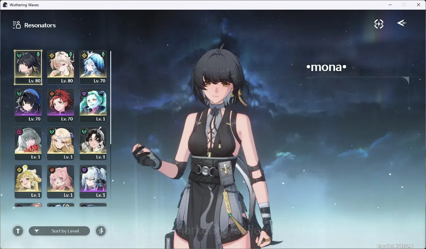 Wuthering Waves Accounts SEA|UL 50|Rank 6|5 Char Limited [Shorekeeper RC1,L image 2