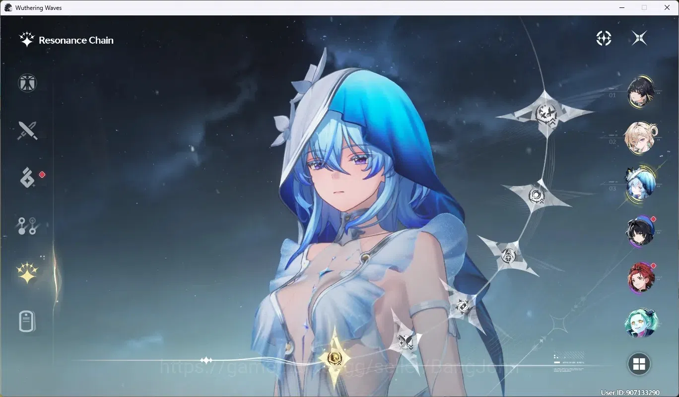 Wuthering Waves Accounts SEA|UL 50|Rank 6|5 Char Limited [Shorekeeper RC1,L image 3
