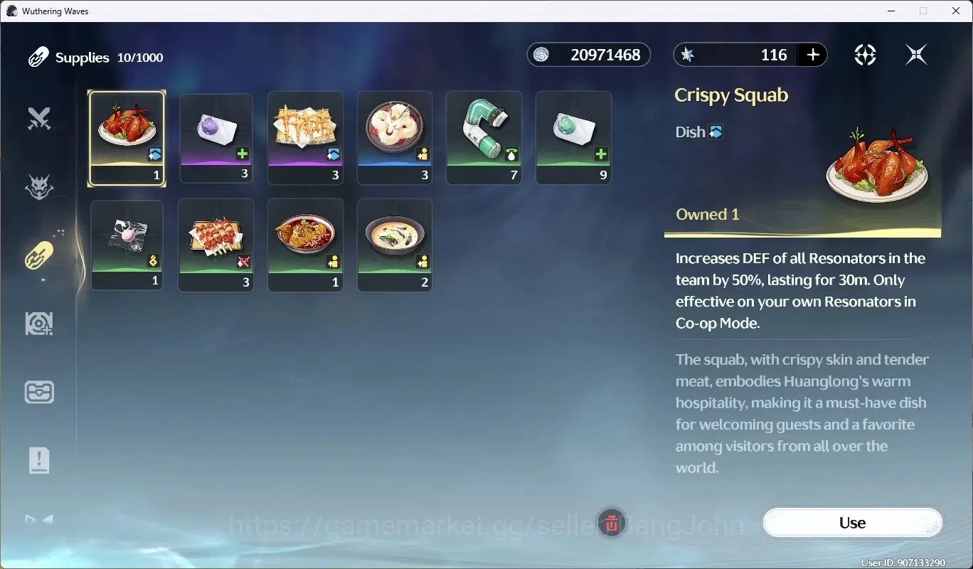 Wuthering Waves Accounts SEA|UL 50|Rank 6|5 Char Limited [Shorekeeper RC1,L image 6
