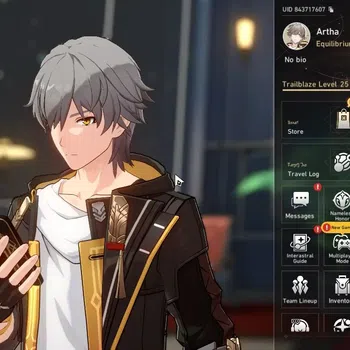 Honkai Star Rail Accounts Others ASIA|TL 25|4 Limited|Archer,Hiuohuo,Tingyun,Seele+1 STD Char (Bailu)|Xianzhou Luofu|Male