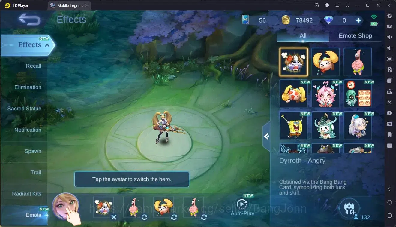 Mobile Legends: Bang Bang Accounts Global|Hero 132|Skin 252|Renowned|Prime Granger|TF image 16