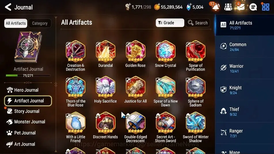 Epic Seven Accounts Global+ASIA Unverif|NewEra|11 ML[Salome,A Tywin,Ru image 10