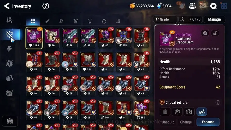 Epic Seven Accounts Global+ASIA Unverif|NewEra|11 ML[Salome,A Tywin,Ru image 13