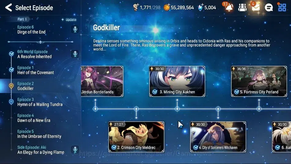 Epic Seven Accounts Global+ASIA Unverif|NewEra|11 ML[Salome,A Tywin,Ru image 18