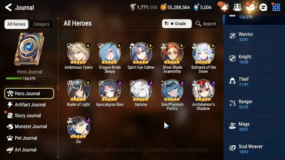 Epic Seven Accounts Global+ASIA Unverif|NewEra|11 ML[Salome,A Tywin,Ru image 7