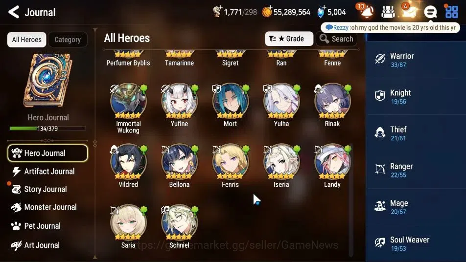Epic Seven Accounts Global+ASIA Unverif|NewEra|11 ML[Salome,A Tywin,Ru image 9