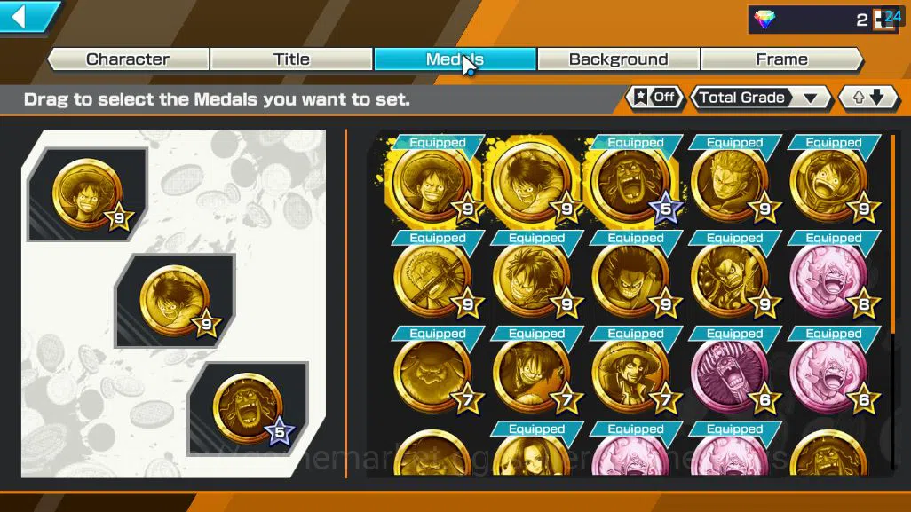 One Piece Bounty Rush Accounts Starter Global|6EX|KOP Gol D roger,Five Elders ST.Saturn,TFE Marshal D Teach,FilmZ 3