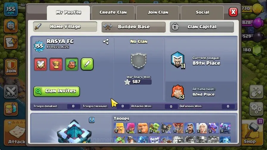 Clash of Clans Accounts TH 13-BH 8|LV 155|HH 7|BK 64,AQ 68,GW 34,MP 41,RC  image 3