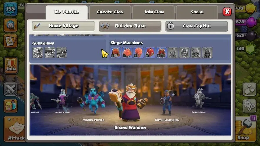 Clash of Clans Accounts TH 13-BH 8|LV 155|HH 7|BK 64,AQ 68,GW 34,MP 41,RC  image 5