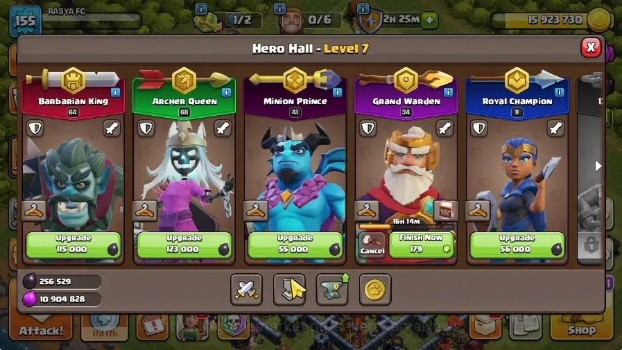 Clash of Clans Accounts TH 13-BH 8|LV 155|HH 7|BK 64,AQ 68,GW 34,MP 41,RC  image 7